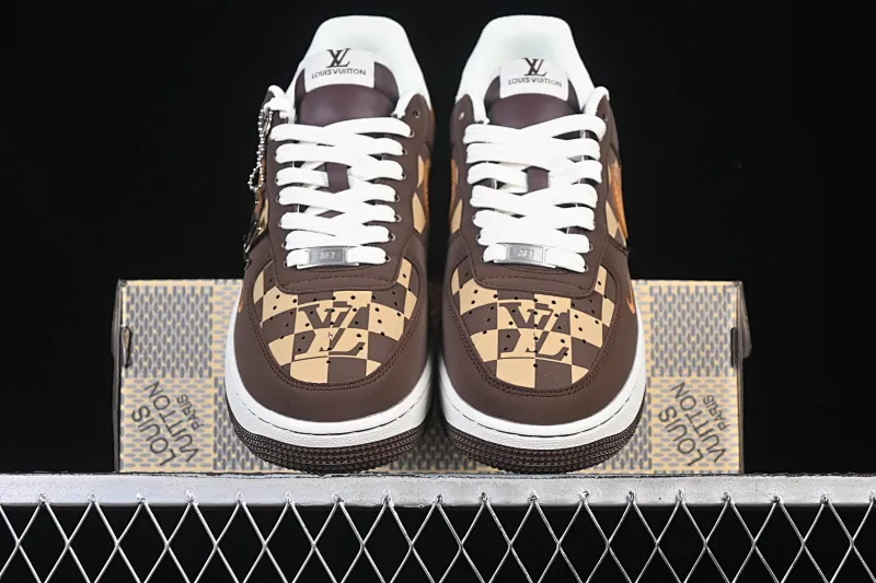 All categories Nk Air Force 1 Air Force series Nk Air Force 1 Low Air Force low-top Nike Air Force 1'07 Low LV joint coffee brown caramel Air Force 1 low-top casual sneakers NH0601-576